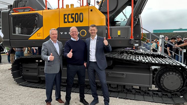 Volvo EC500 och Volvos företagsledning