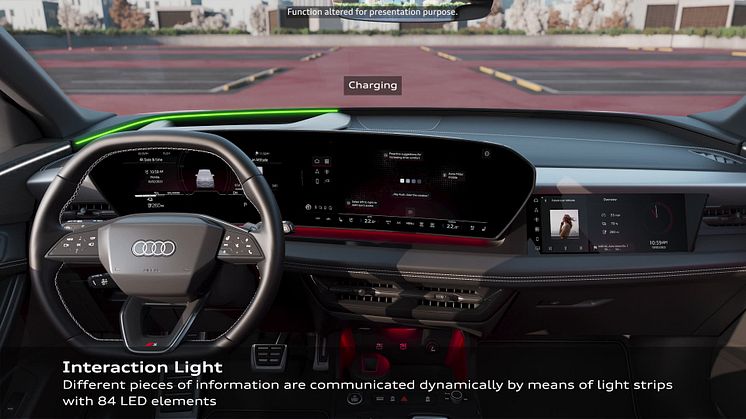 Audi Q6 e-tron - Interior operating concept and operating system