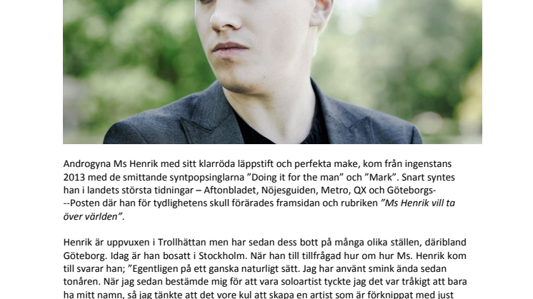 Ms Henrik