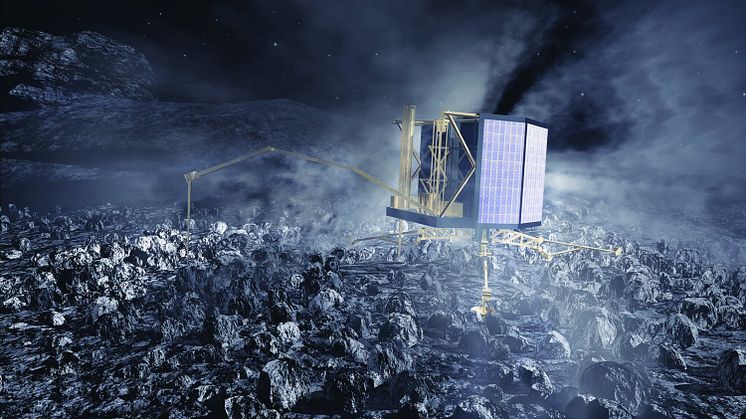 Pressinbjudan: Att angöra en komet - Rosetta sätter ned landare på kometkärna 12 november