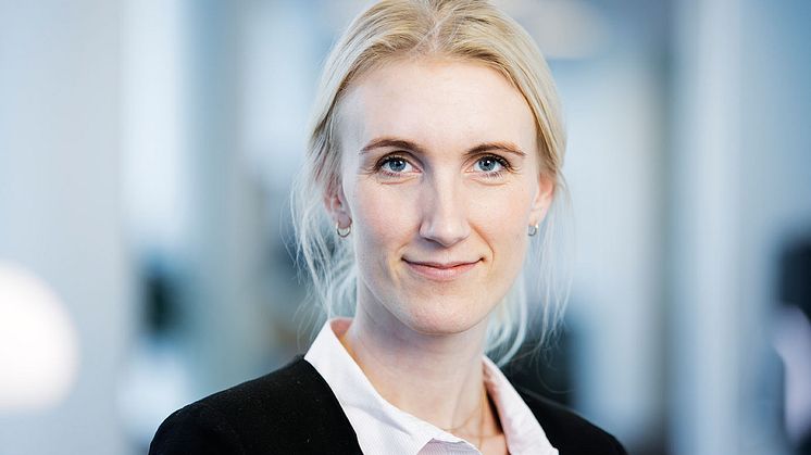 Anne Sofie Fisker, Nestlé, peger på, at erfaring ikke er alt i ansættelser: "Tro på de unge - på deres kompetencer og deres personlighed." Foto: Søren Svendsen