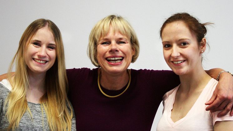 Begleiten die Initiative „Karriere inklusive“ an der HdWM (v.li.): Tatjana Kehm, Henrike Tyll, Frederike Miedke.