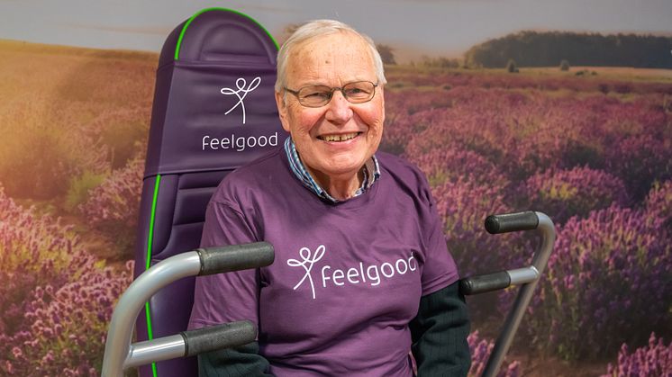 Arne Scheie er en stolt Feelgood ambassadør