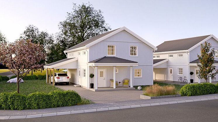 Nya hus säljstartade i Umeå