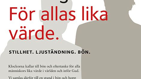 I solidaritet med muslimer i Sverige