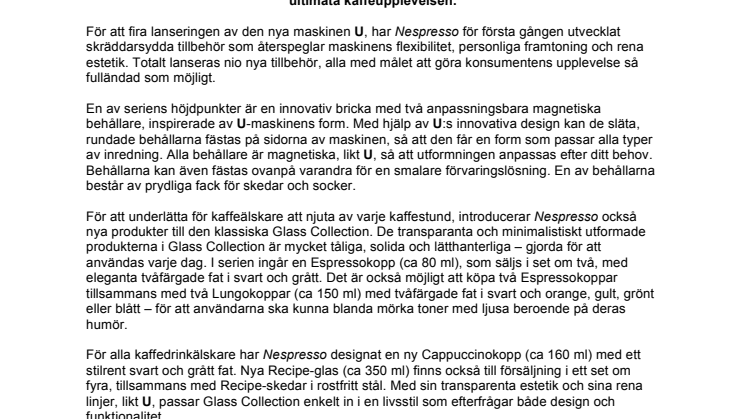 LES COLLECTIONS – KAFFETILLBEHÖR SOM PASSAR DIN LIVSSTIL 