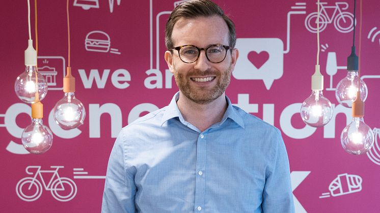 Joakim Slettengren ny vice vd på foodora