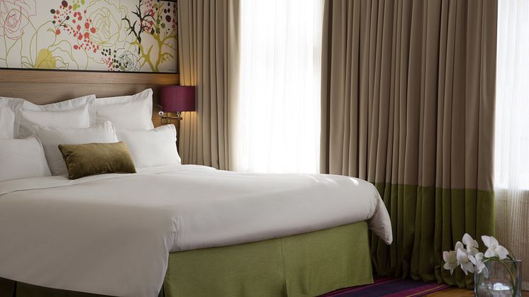 Hotellet är anpassat till den medvetna internationella gästen