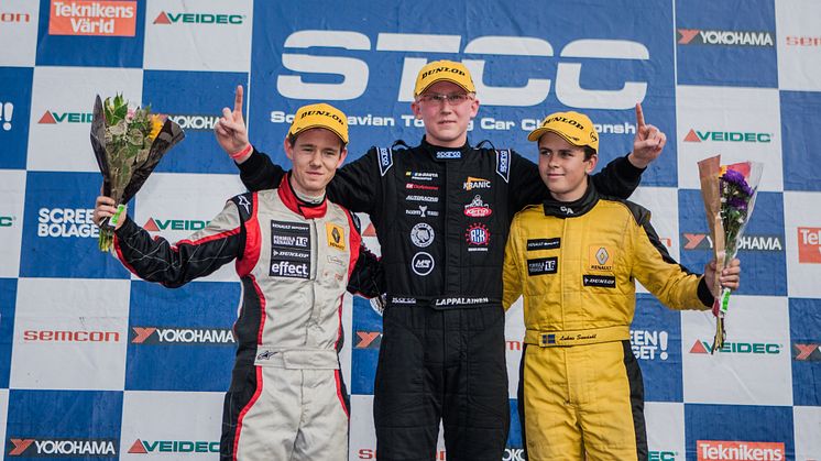 Lappalainen höll undan till seger i Formel Renault 1,6