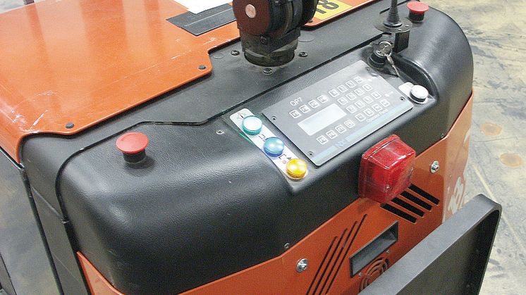 Autopilot AS20 -halvautomatisk truck hos Göteborgs Kex
