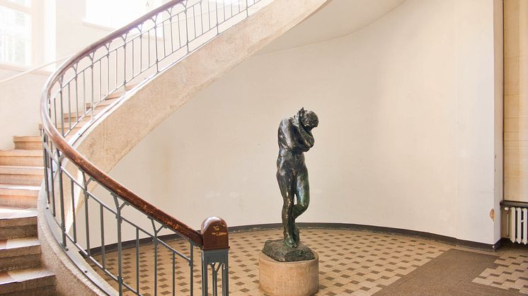 Bauhaus i Weimar – Henry van de Veldes trappehus i Bauhaus Universitetet