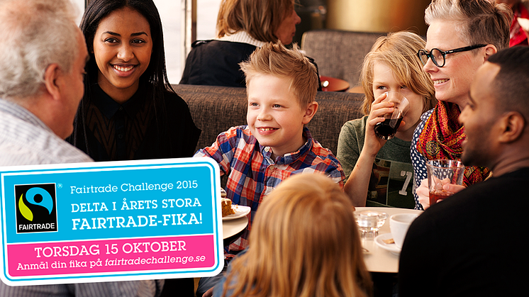 Fairtrade Challenge - årets stora Fairtrade-fika