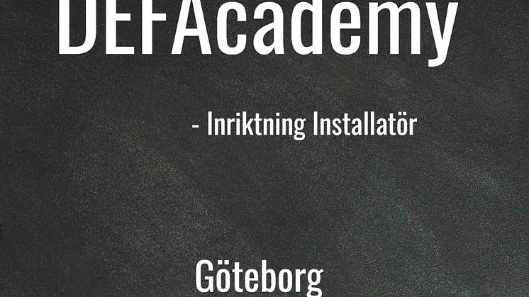 DEFAcademy, utbildning inom e-mobility