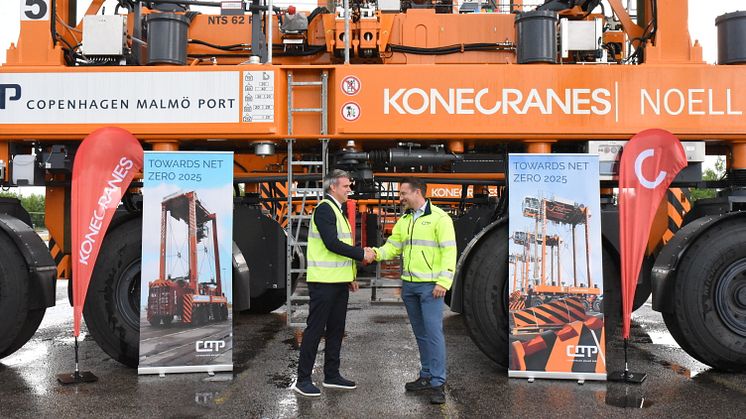 Foto: CMP. Mikael Johansson, Konecranes, Povl Dolleris Røjkjær Ungar, CMP.