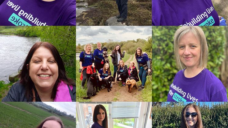 ​Wakefield Neurology team walk their way to fundraising success for the Stroke Association
