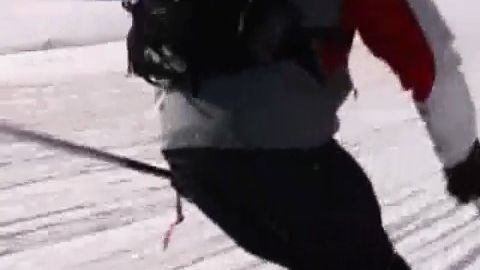 Skidåkning i Val Thorens, Frankrike