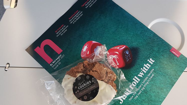 Norwegian adds festive treats to the skies