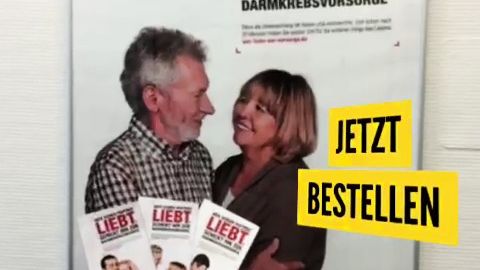 Neue Flyer zur Darmkrebsvorsorge