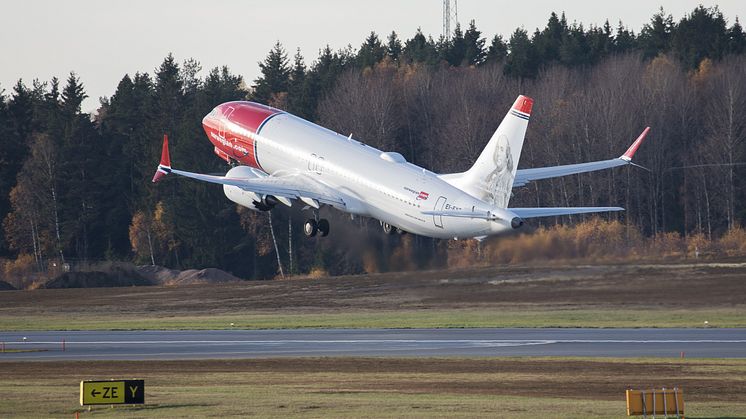 Norwegian Boeing 737 MAX (Foto: David Peacock)