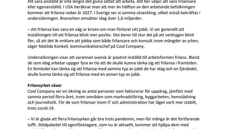 Coronaeffekten; Fyra av tio kan tänka sig att frilansa.pdf