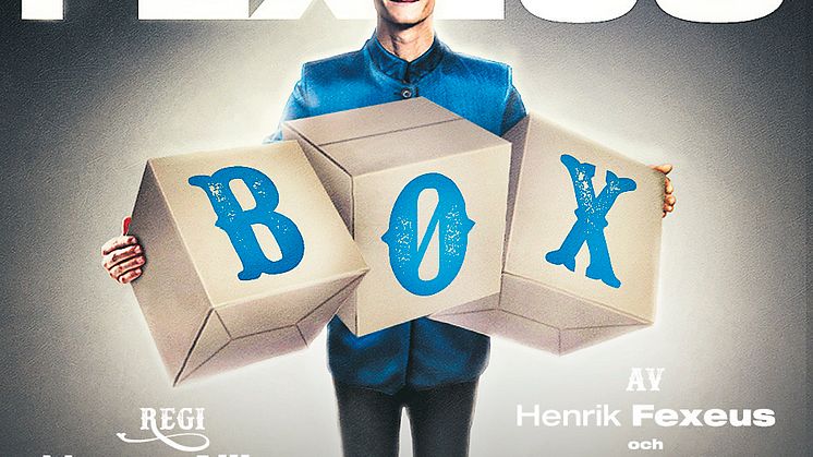 Den 24 september är det dags för tankedomptören Henrik Fexeus och föreställningen BOX att ha premiär på Maximteatern 