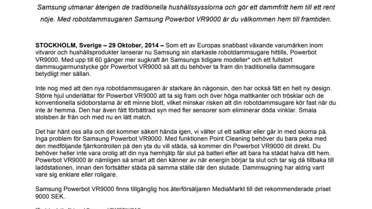 Nu kommer Samsungs mest kraftulla hemhjälp någonsin