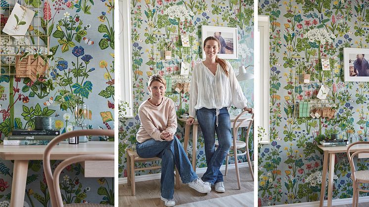 ​Skapa ett inspirerande arbetsrum som också fungerar som ombonat gästrum - Idag lanserar Boråstapeter den uppföljande filmen i samarbetet med toppbloggarna