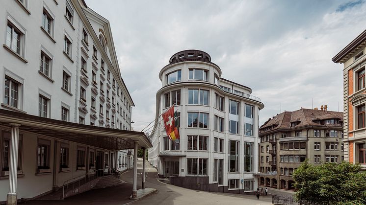 Pop-up Hotel St.Gallen außen