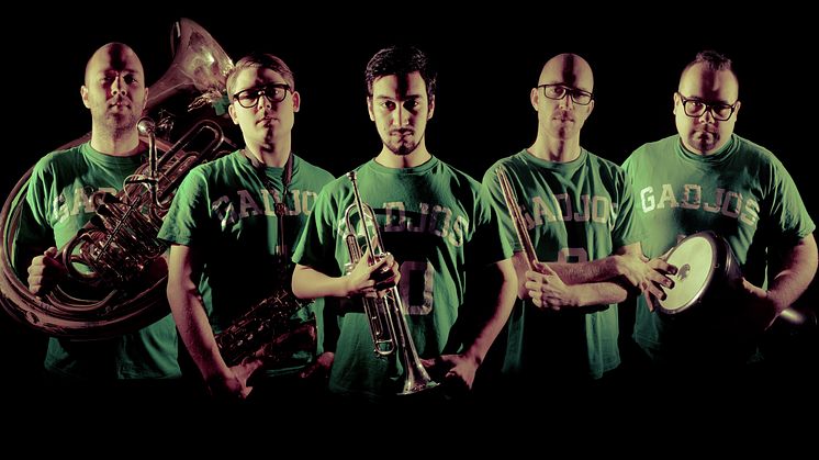 Cool balkanmusik i Stadsparken på lördag 12 Juli