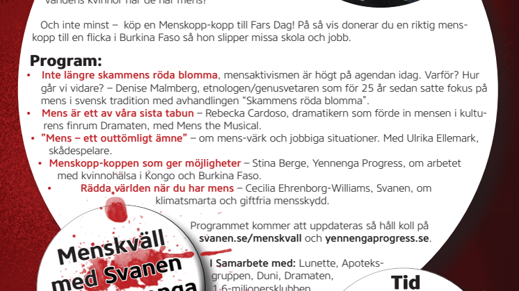 Inbjudan Mens-kväll