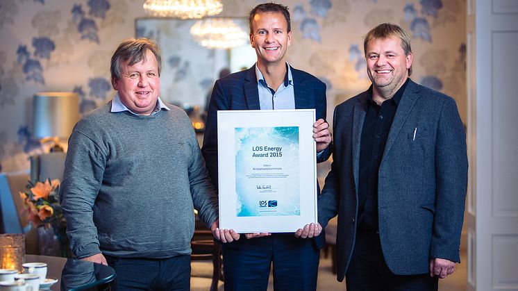 Kristiansand kommune vant i dag LOS Energy Award for sitt arbeid med energisparing.
