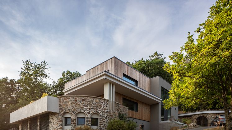 Charakterstark & langlebig: Fassade aus Kebony Character