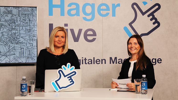 Andrea Georgi-Tomas (Dipl. ARC ETH, DGNB Senior Auditorin) im Gespräch mit Stefanie Wahl (Zielgruppenmarketeurin Architekten bei Hager)
