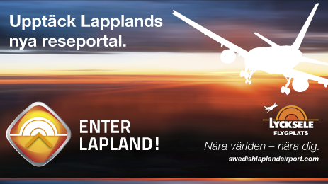 Lycksele Flygplats lanserar reseportal för Lappland