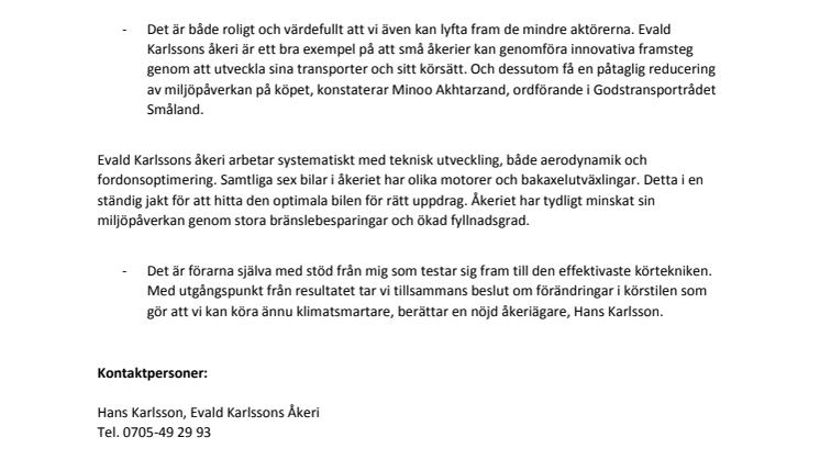 Litet åkeri är bäst i Småland och tog hem Årets Lyft