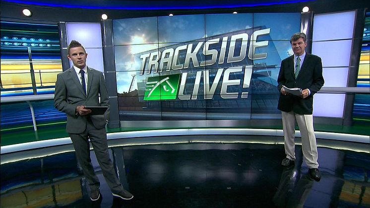 Från TVG:s tv-studio