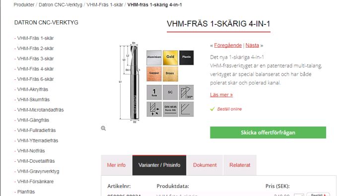 Förbättrad och förenklad online beställning