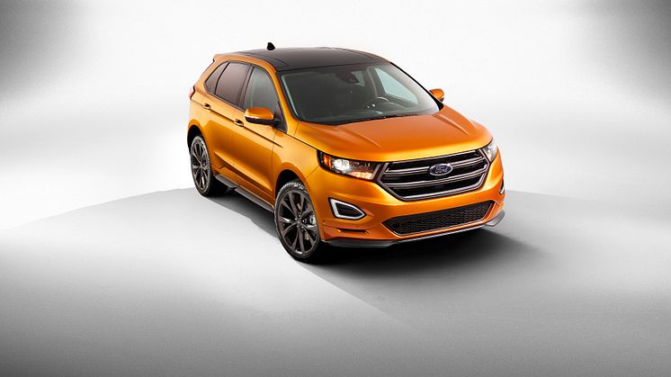 Nye Edge - Fords meste avanserte SUV klar for Norge og Europa i 2015