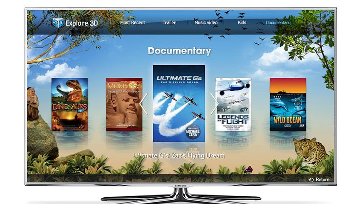 Niagarafallet i 3d - Samsungs tv-app lockar i Norden