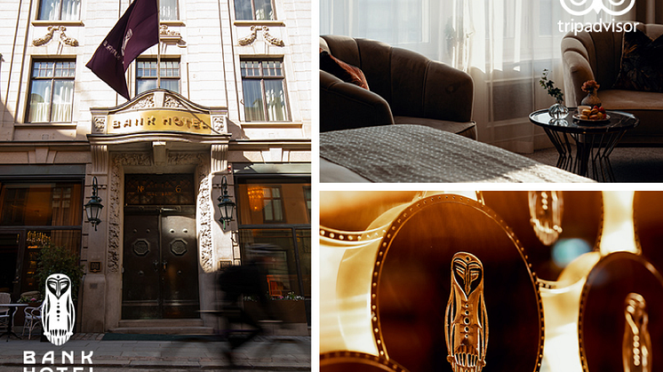 Bank Hotel är nummer 1 på Tripadvisor
