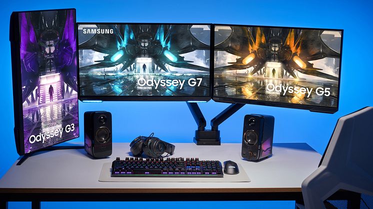 Samsung julkisti laajennetun Odyssey 2021 -pelinäyttövalikoimansa