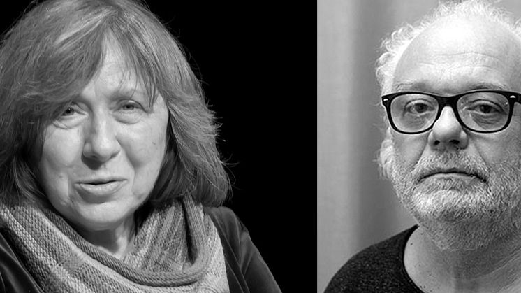 Dokumentärfilmen, Lyubov - Kärlek på ryska, där Staffan Julén följde Svetlana Aleksijevitj arbete, visas nu på flera biografer till stöd för folket i Belarus.