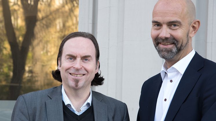 Anders Dudley, försäljningschef och Björn Lantz, VD på byBrick AB