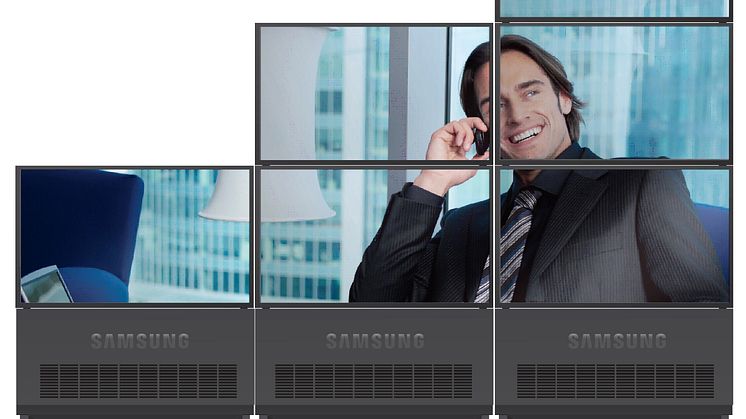 Digitala skyltar – Samsungs nya stapelvara