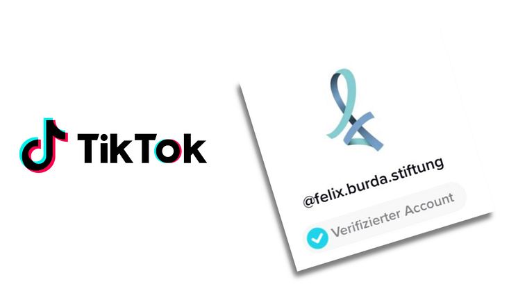 Seit heute verifiziert: Der TikTok-Kanal der Felix Burda Stiftung