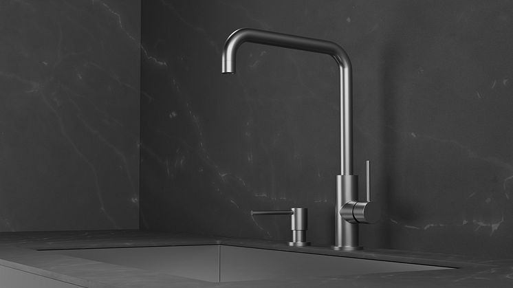 Primy Köksblandare Steel Mood 30130 & Primy Tvålpump Steel Clean Dispenser 35000 -2