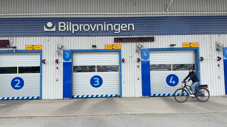 Bilprovningen blir Cykelprovningen den 3 juni 2025