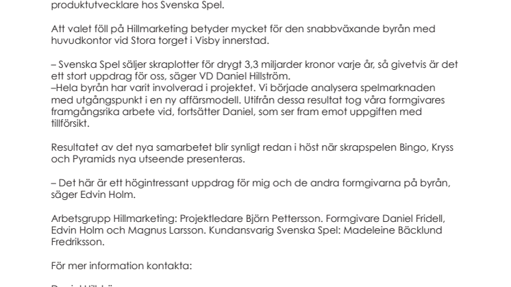 Gotlandsbyrå tar hem spelmiljarder.
