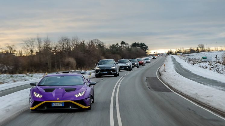 Lamborghini Winter Drive 2022