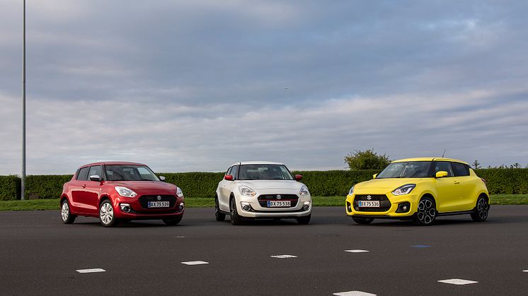 Suzuki Swift køreglad weekend